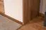 Kommode Gataivai 09, Farbe: Beige Hochglanz / Walnuss - 83 x 170 x 46 cm (H x B x T)