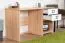 Kinderzimmer - Schreibtisch Benjamin 28, Farbe: Buche / Weiß - 74 x 125 x 60 cm (H x B x T)