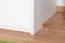 Drehtürenschrank / Kleiderschrank mit LED-Rahmen Siumu 35, Farbe: Weiß / Weiß Hochglanz - 226 x 277 x 60 cm (H x B x T)