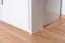 Drehtürenschrank / Kleiderschrank mit Rahmen Siumu 26, Farbe: Weiß / Weiß Hochglanz - 226 x 322 x 60 cm (H x B x T)