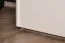 Schiebetürenschrank / Kleiderschrank Gataivai 03, Farbe: Beige Hochglanz / Walnuss - 224 x 182 x 65 cm (H x B x T)