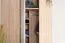 Kinderzimmer - Drehtürenschrank / Eckkleiderschrank Benjamin 20, Farbe: Buche / Creme - 236 x 86 x 86 cm (H x B x T)