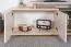 TV - Unterschrank Matthias 04, Farbe: Creme / Cappuccino - Abmessungen: 58 x 121 x 41 cm (H x B x T)