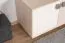 TV - Unterschrank Matthias 04, Farbe: Creme / Cappuccino - Abmessungen: 58 x 121 x 41 cm (H x B x T)
