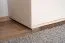TV - Unterschrank Matthias 04, Farbe: Creme / Cappuccino - Abmessungen: 58 x 121 x 41 cm (H x B x T)