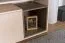 TV - Unterschrank Matthias 04, Farbe: Creme / Cappuccino - Abmessungen: 58 x 121 x 41 cm (H x B x T)