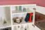 Vitrine Garim 16, Farbe: Beige Hochglanz - 123 x 90 x 40 cm (H x B x T)