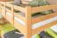 Etagenbett 90 x 200 cm für Erwachsene "Easy Premium Line" K17/n, Buche Massivholz Natur lackiert, teilbar