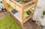Etagenbett 90 x 200 cm für Erwachsene "Easy Premium Line" K17/n, Buche Massivholz Natur lackiert, teilbar