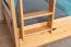 Etagenbett / Stockbett 90 x 200 cm "Easy Premium Line" K17/n inkl. 2 Schubladen und 2 Abdeckblenden, Buche Massivholz Natur lackiert, teilbar