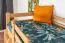 Kinderbett / Hochbett "Easy Premium Line" K22/n, Buche Vollholz massiv Natur - Liegefläche: 90 x 190 cm