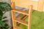 Stockbett 140 x 200 cm für Erwachsene "Easy Premium Line" K24/n, Kopf- und Fußteil gerade, Buche Massivholz Natur lackiert, teilbar