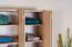 Drehtürenschrank / Kleiderschrank Muros 04, Farbe: Eiche Braun - 222 x 150 x 52 cm (H x B x T)