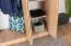 Drehtürenschrank / Kleiderschrank Muros 04, Farbe: Eiche Braun - 222 x 150 x 52 cm (H x B x T)