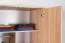 Drehtürenschrank / Kleiderschrank Sidonia 03, Farbe: Eiche Braun - 200 x 82 x 53 cm (H x B x T)