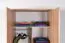 Drehtürenschrank / Kleiderschrank Sidonia 03, Farbe: Eiche Braun - 200 x 82 x 53 cm (H x B x T)