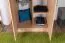 Drehtürenschrank / Kleiderschrank Sidonia 03, Farbe: Eiche Braun - 200 x 82 x 53 cm (H x B x T)