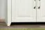Sitzbank mit Stauraum Bibaor 12, Farbe: Eiche Weiß - 54 x 75 x 41 cm (H x B x T)