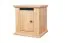 Schlafzimmer Komplett - Set A "Matam" mit Futonbett 140x200, Nachtkommode, Kleiderschrank, Kommode, Spiegel, Farbe: Eiche, inkl. Lattenrost