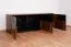 Kommode "Lopar" 10, Farbe: Nuss / Schwarz, teilmassiv - Abmessungen: 63 x 182 x 51 cm (H x B x T)