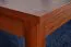Couchtisch "Postira" 22, Farbe: Walnuss, teilmassiv - Abmessungen: 40 x 120 x 70 cm (H x B x T)
