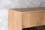 Vitrine Lincolnia 03, Farbe: Eiche / Schwarz - Abmessungen: 160 x 90 x 40 cm (H x B x T), mit 4 Türen und 4 Fächern