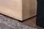 Kleiderschrank Vacaville 22, Farbe: Sonoma Eiche hell - Abmessungen: 200 x 80 x 51 cm (H x B x T), mit 2 Türen und 4 Fächern