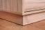 Schmale Kommode Niel 18, Farbe: Eiche / Anthrazit - Abmessungen: 120 x 60 x 40 cm (H x B x T)