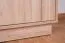 Schmale Kommode Niel 18, Farbe: Eiche / Anthrazit - Abmessungen: 120 x 60 x 40 cm (H x B x T)