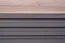 Schmale Kommode Niel 18, Farbe: Eiche / Anthrazit - Abmessungen: 120 x 60 x 40 cm (H x B x T)