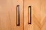 Kleiderschrank mit viel Stauraum Kumeu 60 Kernbuche massiv geölt - Abmessungen: 196 x 97 x 60 cm (H x B x T)