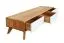 TV-Unterschrank Timaru 22 Wildeiche geölt / Weiß, teilmassiv - Abmessungen: 33 x 134 x 40 cm (H x B x T)