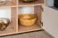 Regal Palpala 03, Farbe: Eiche Sonoma / Weiß - 110 x 80 x 35 cm (H x B x T)