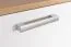 Regal Palpala 03, Farbe: Eiche Sonoma / Weiß - 110 x 80 x 35 cm (H x B x T)