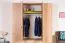Drehtürenschrank / Kleiderschrank Plata 11, Farbe: Eiche Sonoma - 201 x 160 x 53 cm (H x B x T)