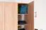 Drehtürenschrank / Kleiderschrank Plata 11, Farbe: Eiche Sonoma - 201 x 160 x 53 cm (H x B x T)