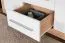 Kommode Madryn 08, Farbe: Eiche Sonoma / Weiß - 100 x 138 x 40 cm (H x B x T)