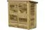 Gartenschrank / Geräteschrank - Abmessungen: 98 x 45 x 93 cm (L x B x H)