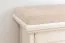 Sitzbank mit Stauraum Falefa 15, Farbe: Elfenbein - 45 x 70 x 39 cm (H x B x T)