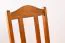 Stuhl Kiefer massiv Vollholz Eichefarben Junco 247 - Abmessungen: 95 x 44 x 46 cm (H x B x T)