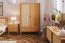 Schrank Wellsford 43 Wildeiche massiv geölt - Abmessungen: 175 x 108 x 60 cm (H x B x T)