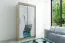 100 cm breiter Kleiderschrank mit 5 Fächern und 2 Türen | Farbe: Sonoma Eiche / Weiß Abbildung