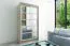 120 cm breiter Kleiderschrank mit 5 Fächern und 2 Türen | Farbe: Sonoma Eiche / Weiß Abbildung