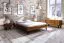 Massivholzbett | 160 x 200 cm | Wildeiche | Geölt | Natur Abbildung