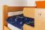 Massivholz Etagenbett für Kinder und Jugendliche | Matratzenmaß: 120 x 200 cm | Natur Lackiert | umbaubar in 2 Einzelbetten | Premium-Qualität | inkl. Rollroste Abbildung
