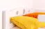 Massivholz Stockbett für Kinder und Jugendliche | Matratzenmaß: 90 x 200 cm | Weiß Lackiert | umbaubar in 2 Einzelbetten | Premium-Qualität | inkl. Rollroste Abbildung