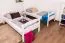 Massivholz Stockbett für Kinder und Jugendliche | Matratzenmaß: 90 x 200 cm | Weiß Lackiert | umbaubar in 2 Einzelbetten | Premium-Qualität | inkl. Rollroste Abbildung