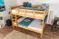 Breites Jugendetagenbett 160 x 200 cm | Massivholz: Buche | Natur Lackiert | umbaubar in 2 Einzelbetten | Premium-Qualität | inkl. Rollroste Abbildung
