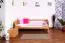 Kinderbett 90 x 190 cm | Massivholz: Buche | Natur Lackiert Abbildung