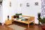Kinderbett 90 x 190 cm | Massivholz: Buche | Natur Lackiert Abbildung